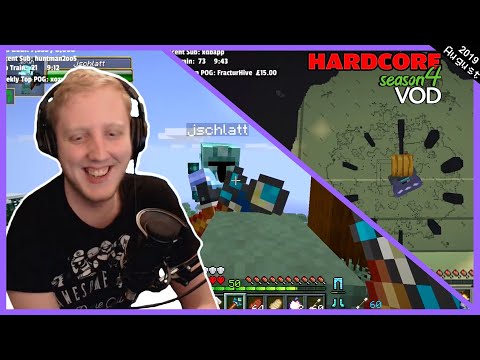 Hexxit Hardcore w/ Jschlatt & Hardcore Season 4 - Philza VOD - Streamed on August 25 2019