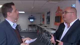 L'agence Web et Solutions dans le Journal de l'économie de France 3 Haute-Norman