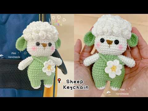 Móc khoá cừu xanh