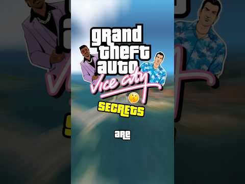 5 SECRETS YOU MISSED IN VICE CITY 🤫