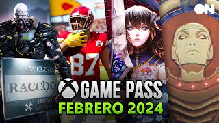 Xbox Xbox Game Pass en febrero de 2024 anuncio