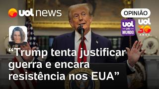 Trump tenta encontrar base legal para guerra no Irã, caiu muito mal para a opinião interna | Sanches