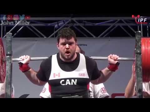 Erik Willis - 900kg 1st Place 120kg - IPF World Classic Powerlifting Championships 2018