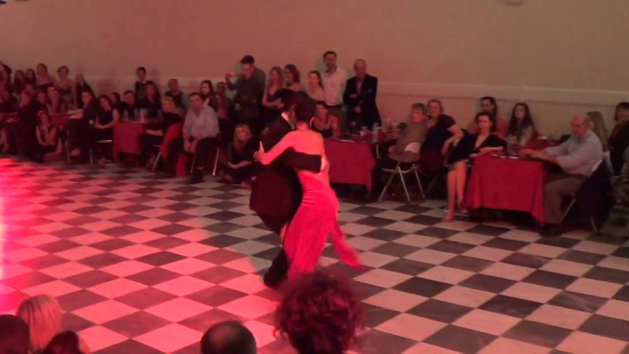 Gisela Vidal y Panos Nikoletos bailan El Lloron por Hugo Diaz en Tango Acropolis Festival 2014