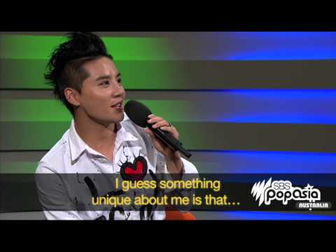 XIA (준수) JUNSU Behind the Scenes at SBS PopAsia TV Studios