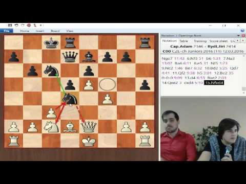 MČR juniorů a mládeže - živý komentář