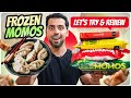 Trying and Reviewing all the Frozen Momos in the Supermarket 😍😍