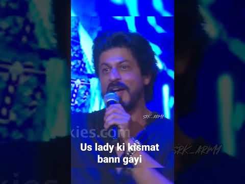 srk ko thappad mara lady ne #shortsvideo #love #comedyshorts #funnycomedy #srk #loveyousrk