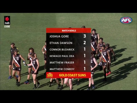 NAB LEAGUE 2019: Round 2 - Suns Academy v Northern Territory (Full Game)