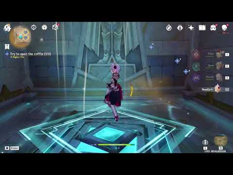 Genshin Impact Try to open the coffin The Secret of Al-Ahmar