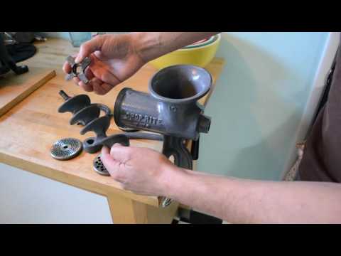 Chop rite sausage stuffer & meat grinder