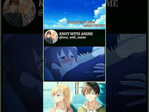 She miss him so much 🥺✨ | Tonikawa: Over The Moon For You | #anime #animeedit #shorts