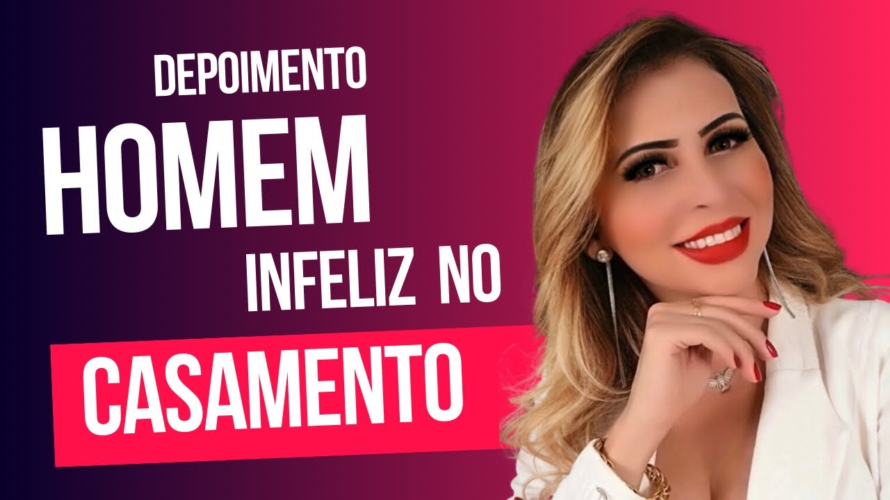 HOMEM INFELIZ NO CASAMENTO