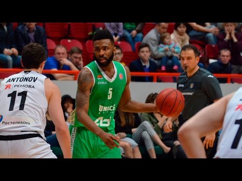 1/4 playoffs. UNICS vs Nizhny Novgorod Game 1 Highlights