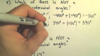 Coterminal Angles - Example 2