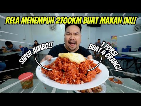 RELA MENEMPUH RIBUAN KILOMETER CUMA DEMI MAKAN INI LAGI!!