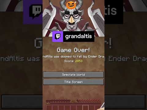 Insane Hardcore Minecraft Death on GrandAltis! 😱
