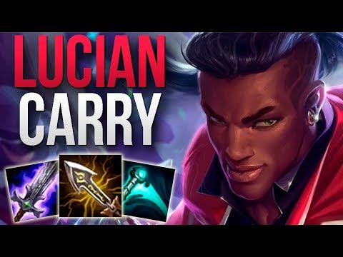 CHALLENGER LUCIAN INSANE SOLO CARRY | CHALLENGER LUCIAN ADC GAMEPLAY | Patch 9.13 S9