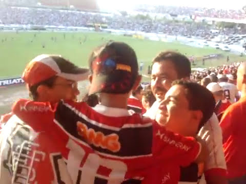 Gol do Santa cruz 1x0 Coruripe dia 25/09/2011 no ARRUDA