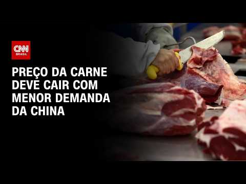 Preço da carne deve cair com menor demanda da China | CNN AGRO NEWS