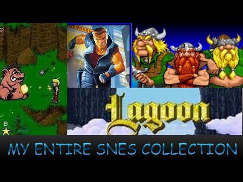 My ENTIRE SNES and super famicom collection 