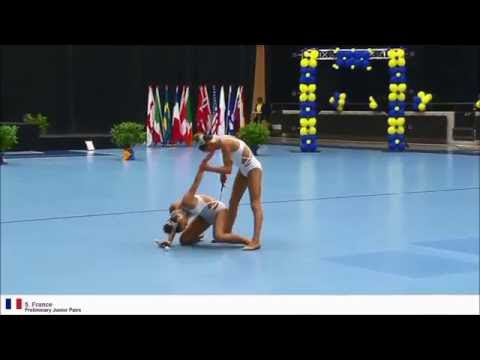 Championnat du monde 2016 Twirling - Préliminaires - Duo Junior - FRANCE