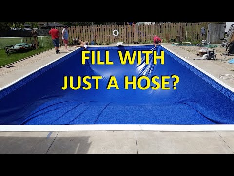 Can You Fill a Pool With a Garden Hose?