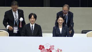 8月3日【びわ湖放送ニュース】秋篠宮ご夫妻がインターハイ総合開会式に出席