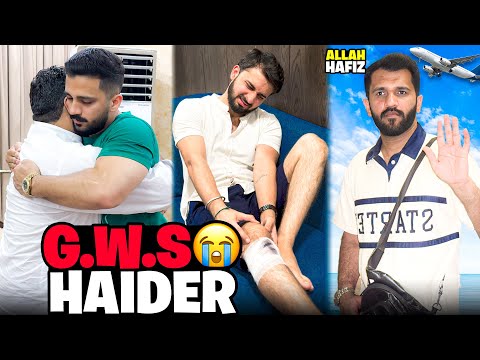 Haider got into a roadside Accident🥺Dogar hum sb ko chor k chala gya😭