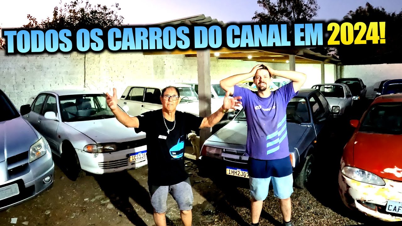 JUNTAMOS TODOS OS CARROS DO CANAL EM 2024!