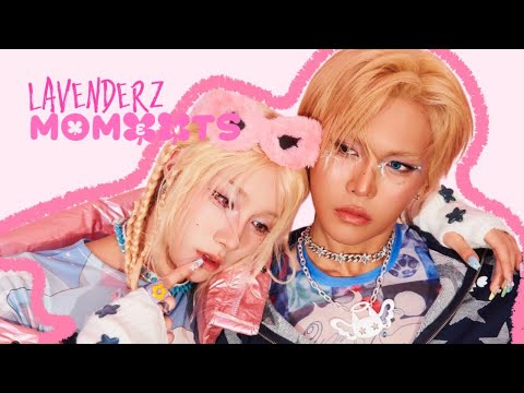 Hyun and Rui (Lavenderz💙🩷) acting like soulmates 