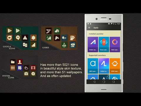 Texture Leather - Icon Pack UX Video