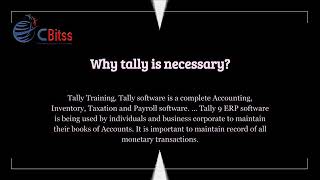 Tally Training In Chandigarh