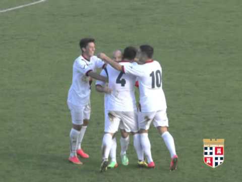 Il gol di Giacomo Demartis (Nuorese - Torres 1-3)