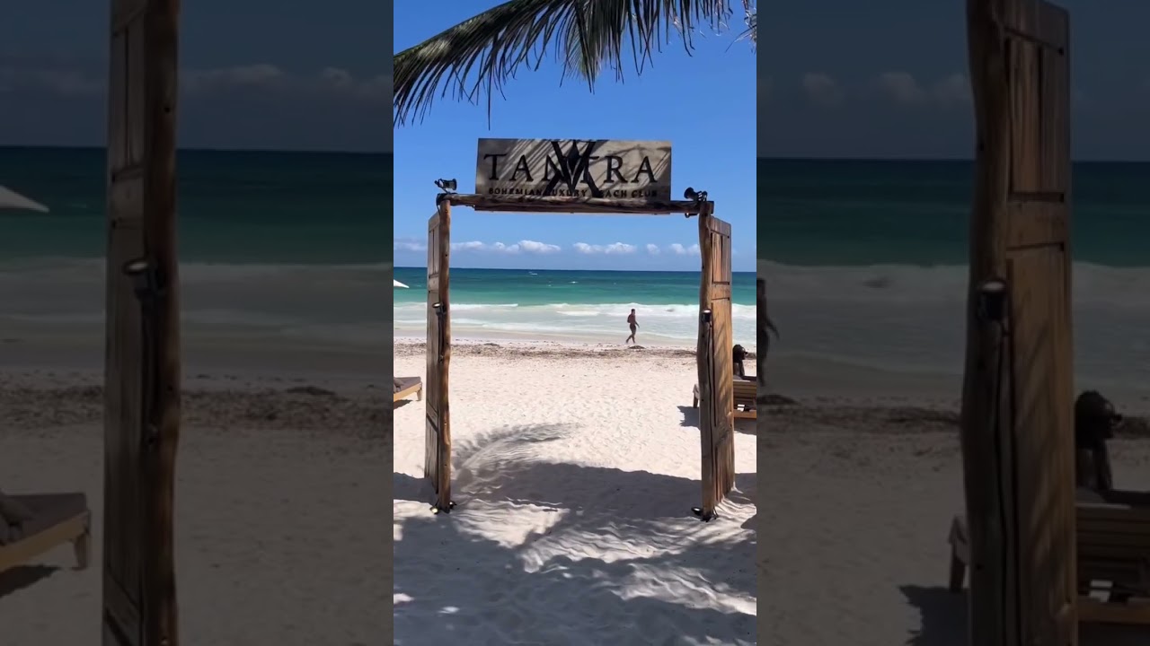 CHECK OUT TANTRA BEACH CLUB IN TULUM! #tantra #tulum