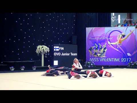 OVO Junior Team (FIN) 😍💗 AGG CHALLENGE CUP I | MISS VALENTINE 2017 JUNIOR | PRELIM - 17.850