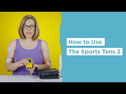 How to Use the Sport Tens 2 from TensCare