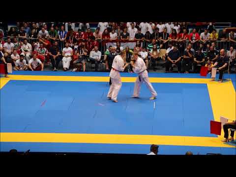 EC2018 Semi finale Men 95kgs  David Adam Hungary Vs Sokolovas Juras Lithuania