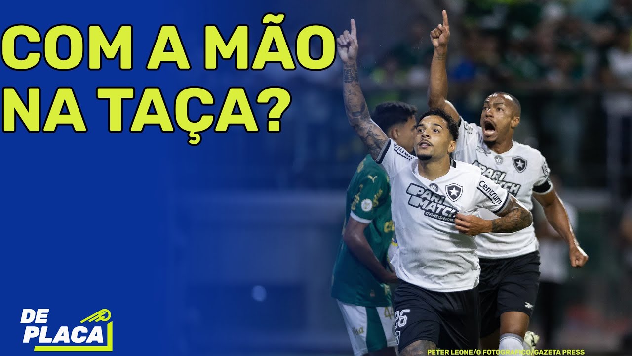BOTAFOGO BATE PALMEIRAS E ASSUME A LIDERANÇA; REAL MADRID X LIVERPOOL| De Placa 27/11/24