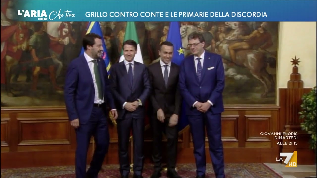 Grillo contro Conte e le primarie della discordia