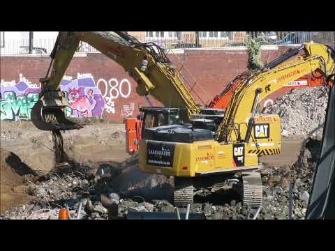 Bagger CAT 374, CAT 352 und Hitachi 470 - aus dem Archiv