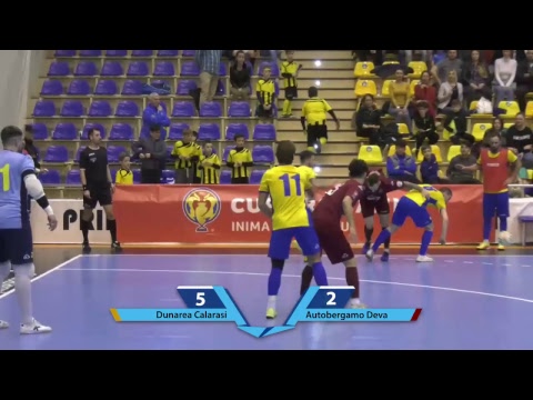 Futsal LIVE | Dunărea Călarași - Autobergamo Deva