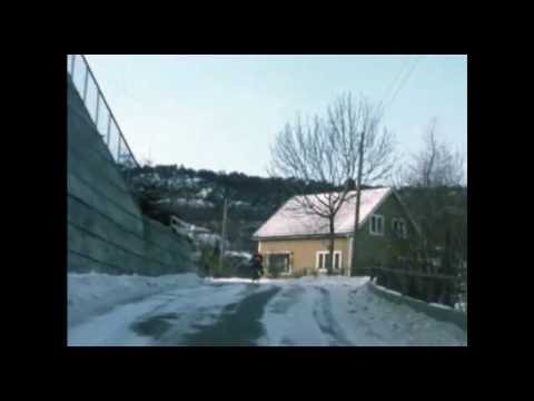 FLEKKEFJORD 1978 Rv44 gjennom byen