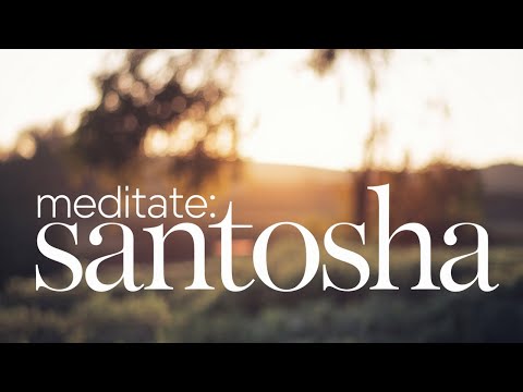 Daily Calm | 10 Minute Mindfulness Meditation | Santosha