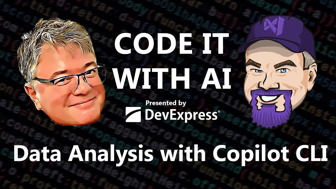 Code It With AI - Data Analysis with Copilot CLI (ep.11)