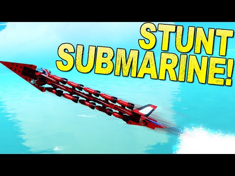 Gliding Submarine Epic Stunt Challenges! - Trailmakers Multiplayer