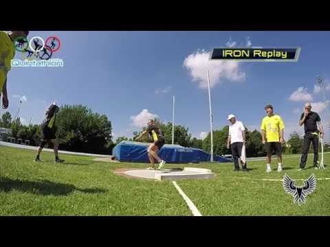 IRON Quintathlon 2015 | Lancio del Peso | Finale Clip HD