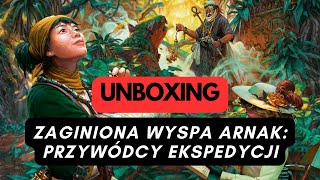 (1258) Zaginiona Wyspa Arnak: Przywódcy Ekspedycji - unboxing (PL)