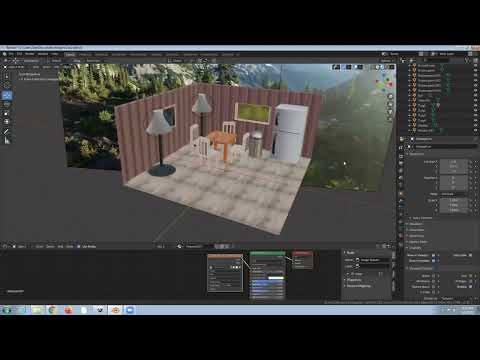 VR Lab 2 Blender Room