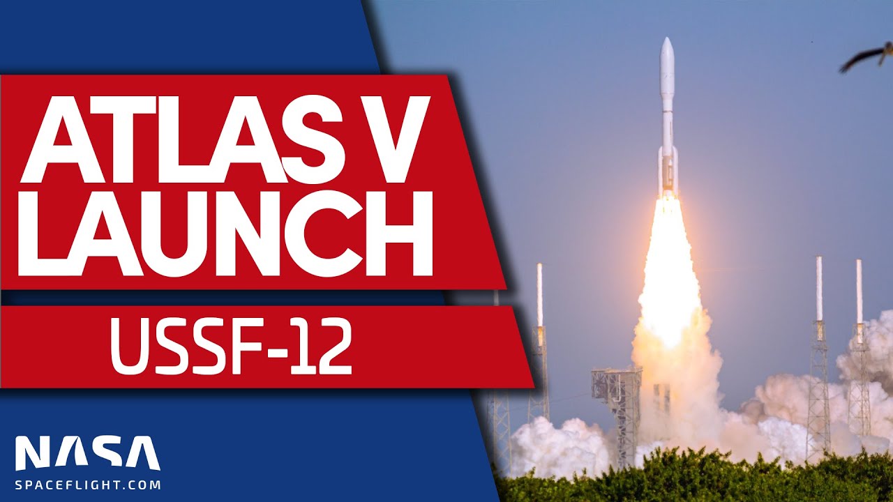 LIVE: ULA Atlas V 541 Launches USSF-12 Mission
